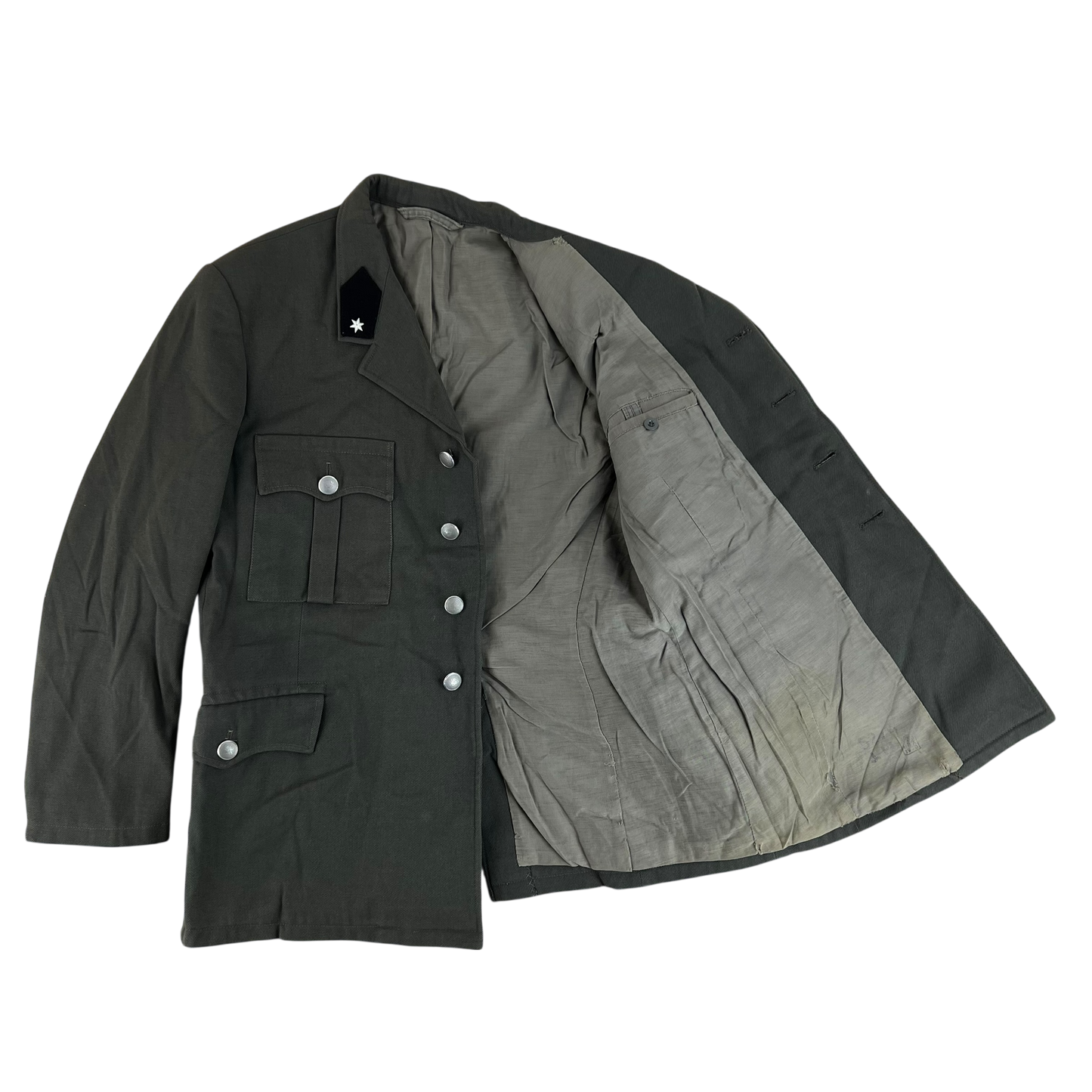 Austrian Army 1970's Grey Dress Jacket - Large