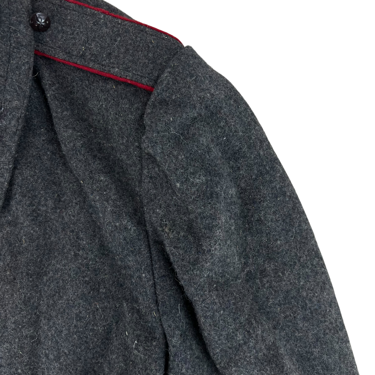 Bulgarian People's Army 70s Grey Wool Greatcoat - Medium
