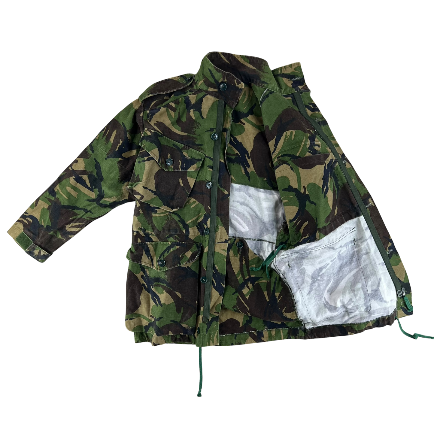British Army 85 Pattern Woodland DPM Camo Combat Smock - Small 160/88
