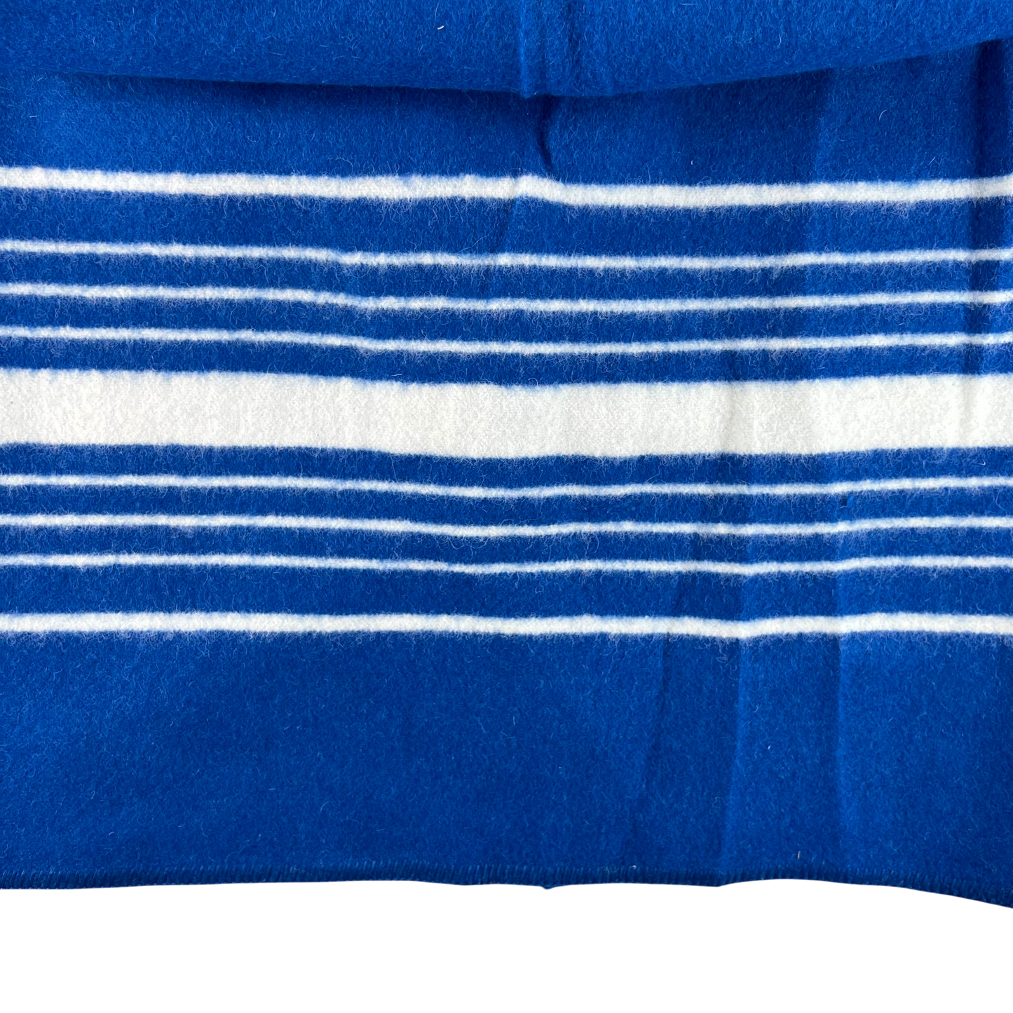 Italian Navy Pure Wool Blue Blanket