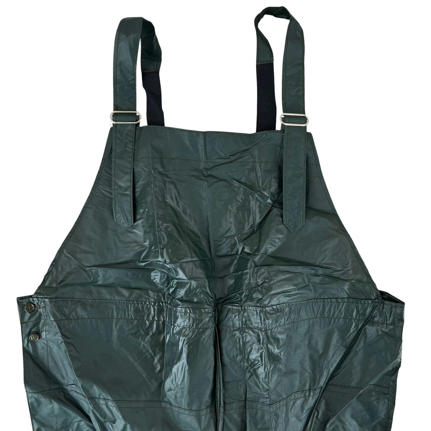 Czechoslovak Army Waterproof Bibbed Overalls - W50 L28