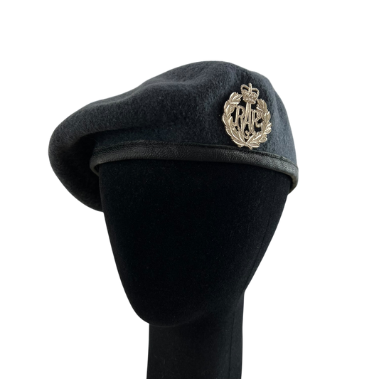 British RAF Beret w/ Badge - Small 55cm