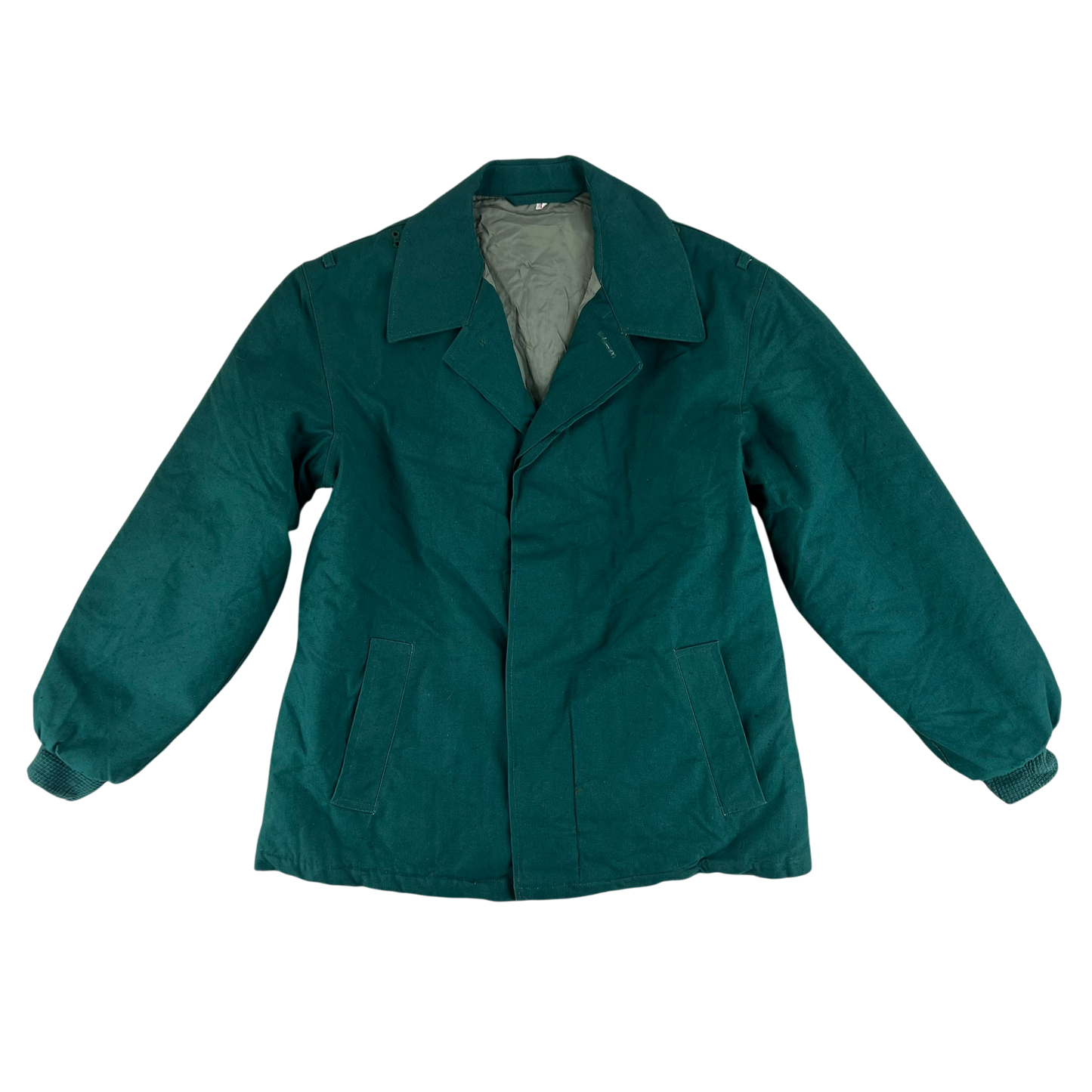 East German Police Thermal Blue-Green Jacket - Medium