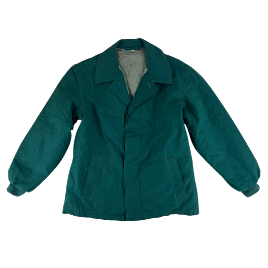 East German Police Thermal Blue-Green Jacket - Medium