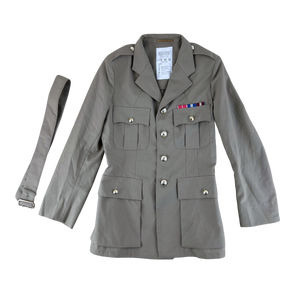 British RAF No. 6 Tropical Dress Jacket w/ Belt - Medium 176/100