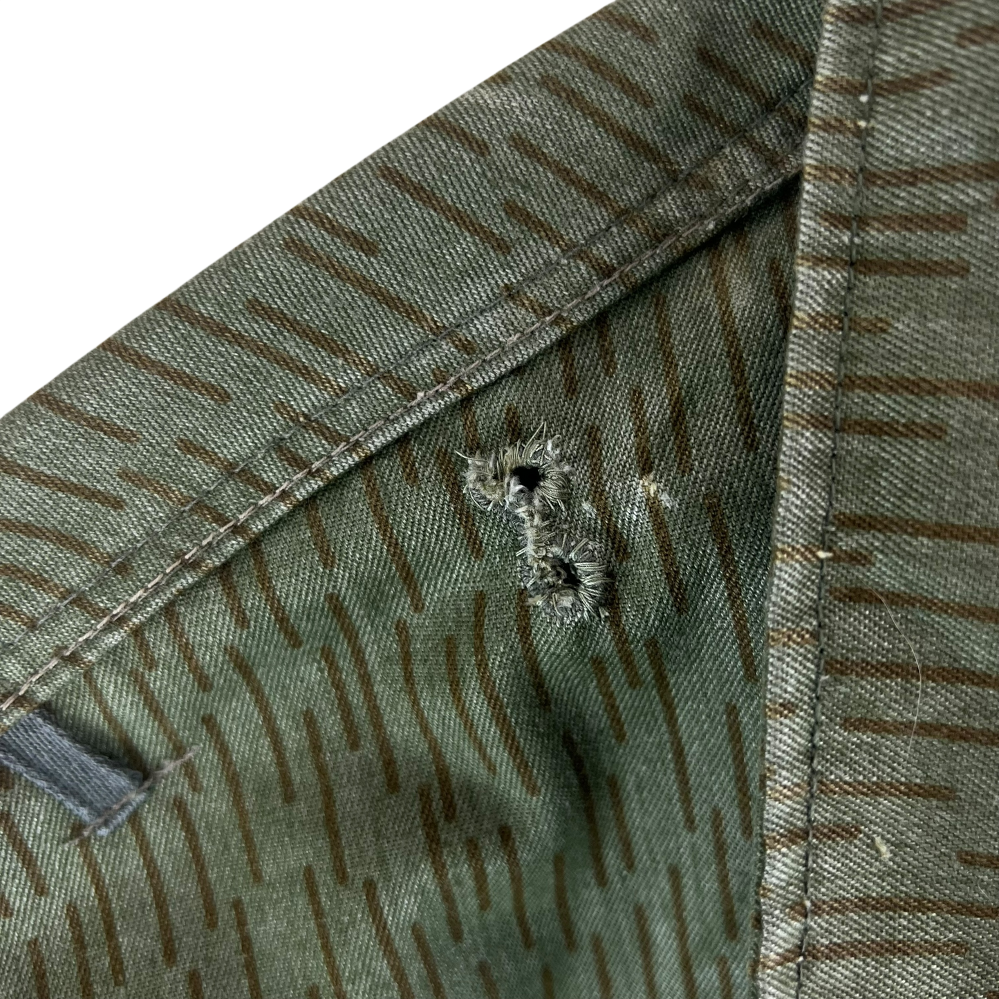 East German Army NVA DDR Raindrop Strichmuster Camouflage Jacket - Medium k48