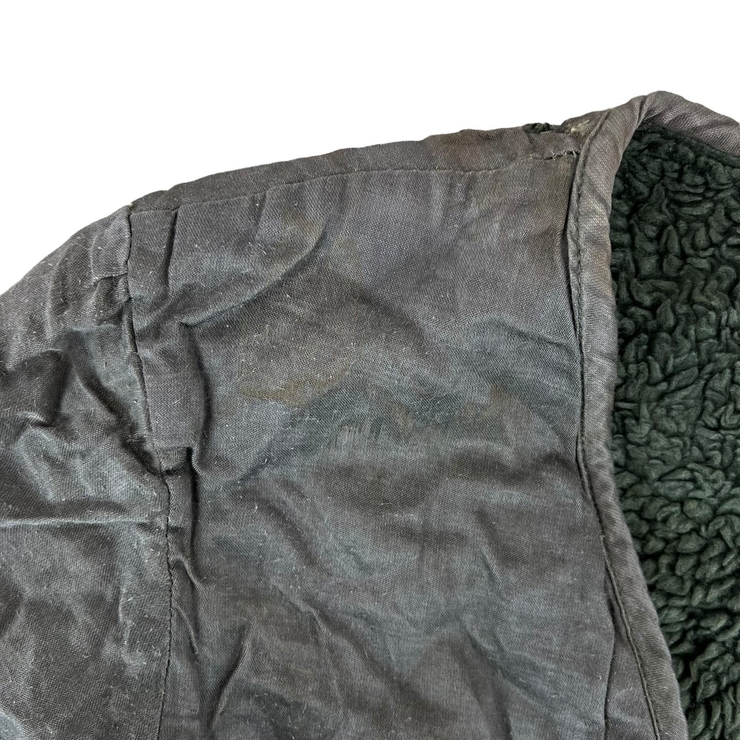 Greek Army M65 Faux Fur Jacket Liner - Medium
