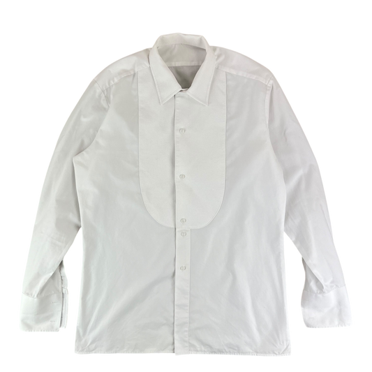 British Army White Marcella Mess Dress Shirt - X Large C44