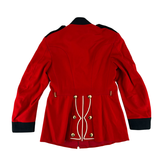 British Army Red Tunic Jacket - Queen's Division Normandy Band - Medium
