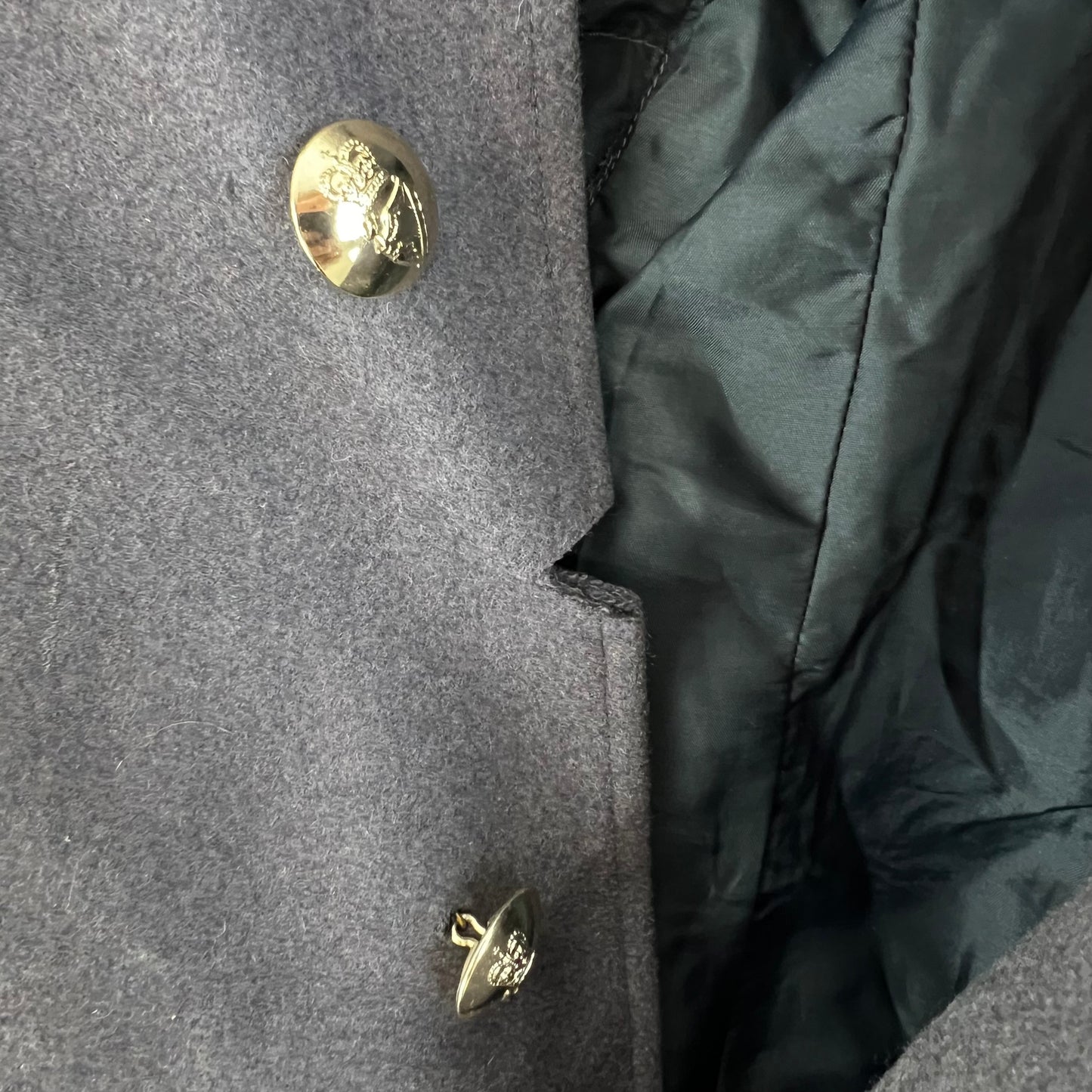 British Army Footguards Wool Greatcoat - Irish Guards - Small