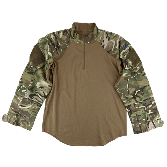 British Army MTP Camouflage Brown UBACS Padded Combat Shirt - Large