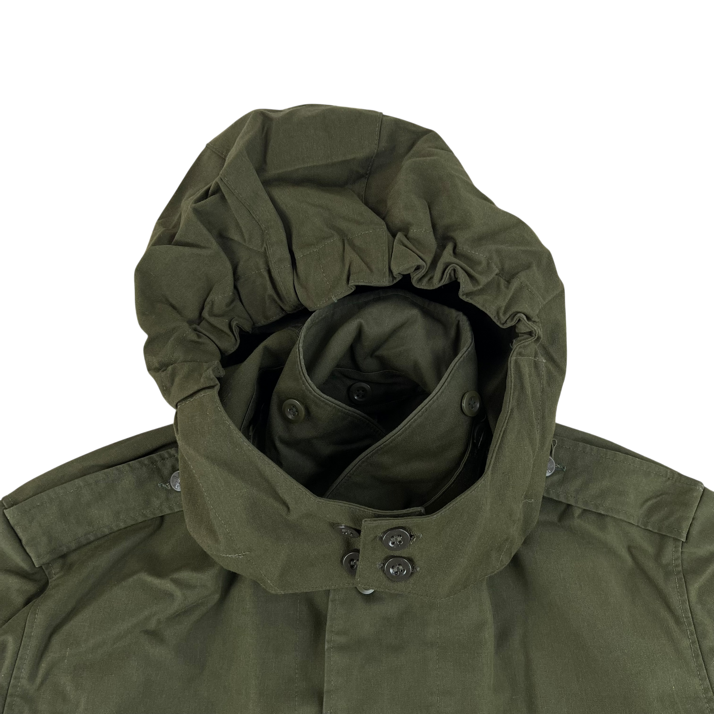 Czechoslovak Army M85 Field Parka Olive Green w/ Hood - Medium 164/100