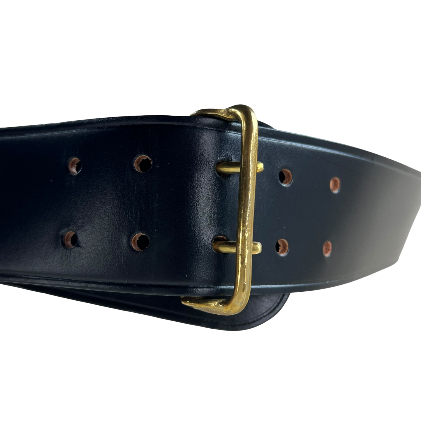 British Army Black Leather Belt - L42
