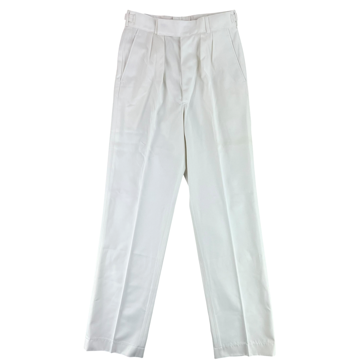 British Royal Navy Officers & Class I & III White Dress Trousers - All Sizes