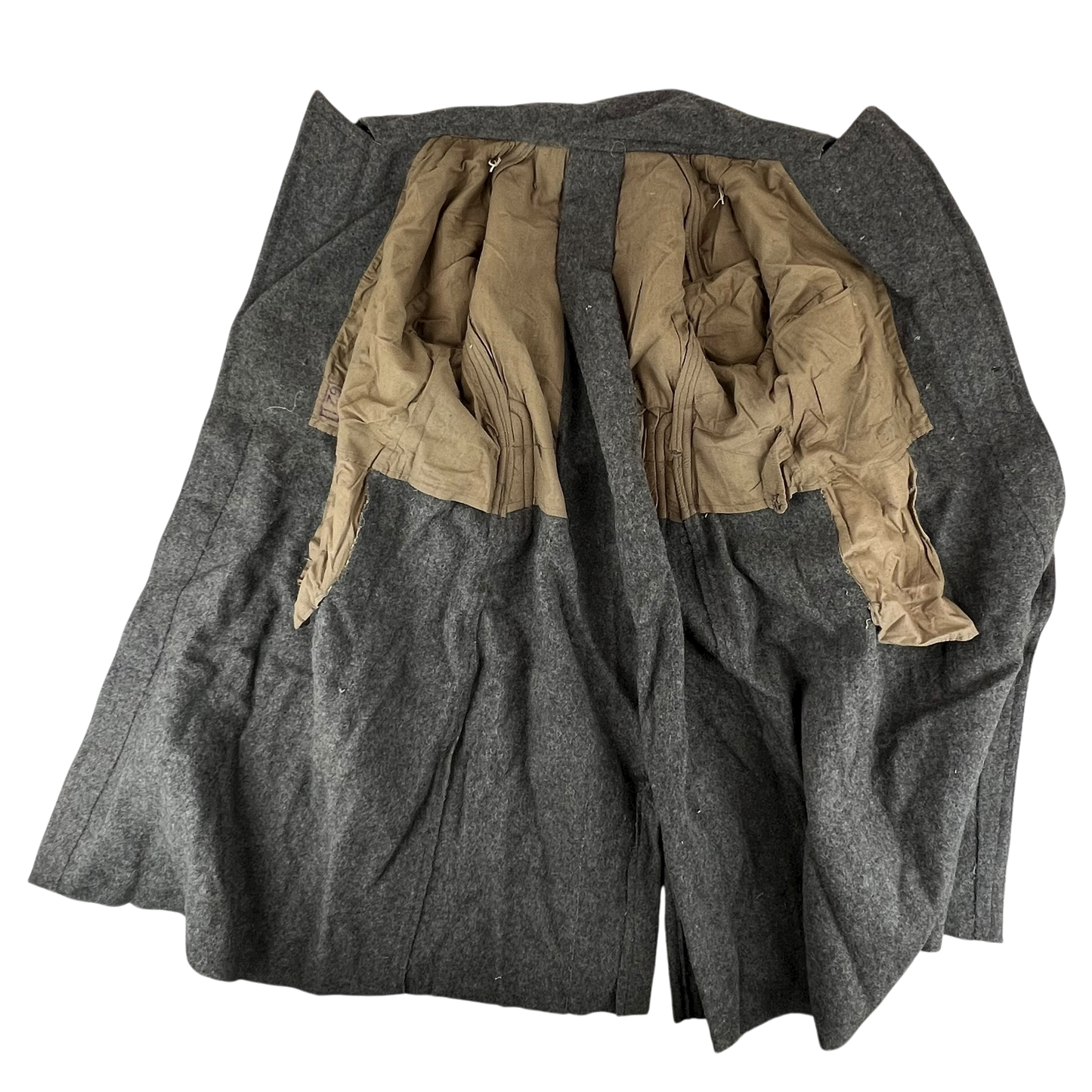 Bulgarian People's Army 60s Grey Wool Greatcoat - Medium