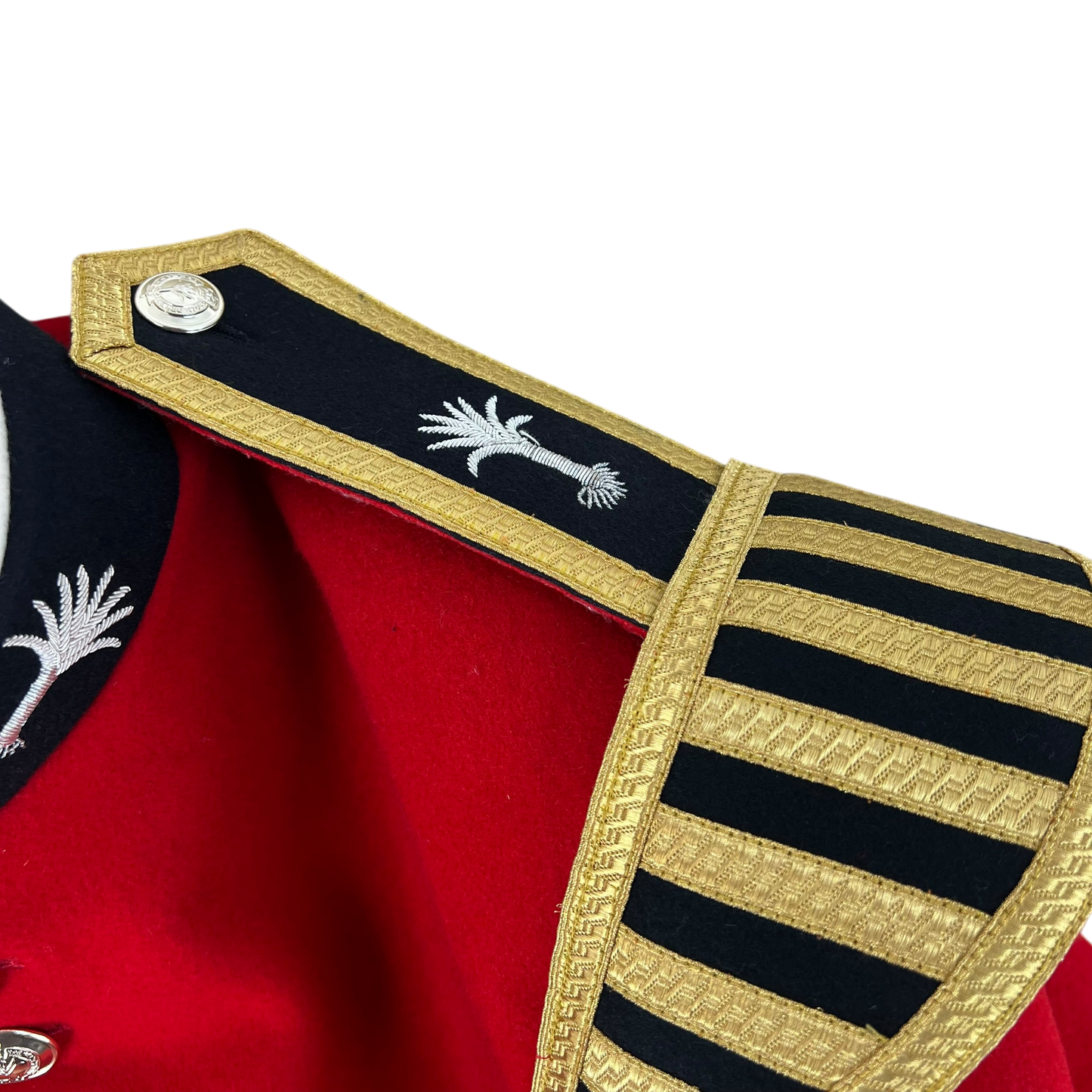 British Army RHQ SGTS Bandsman's Tunic Jacket w/ Wings - Welsh Guards - Large