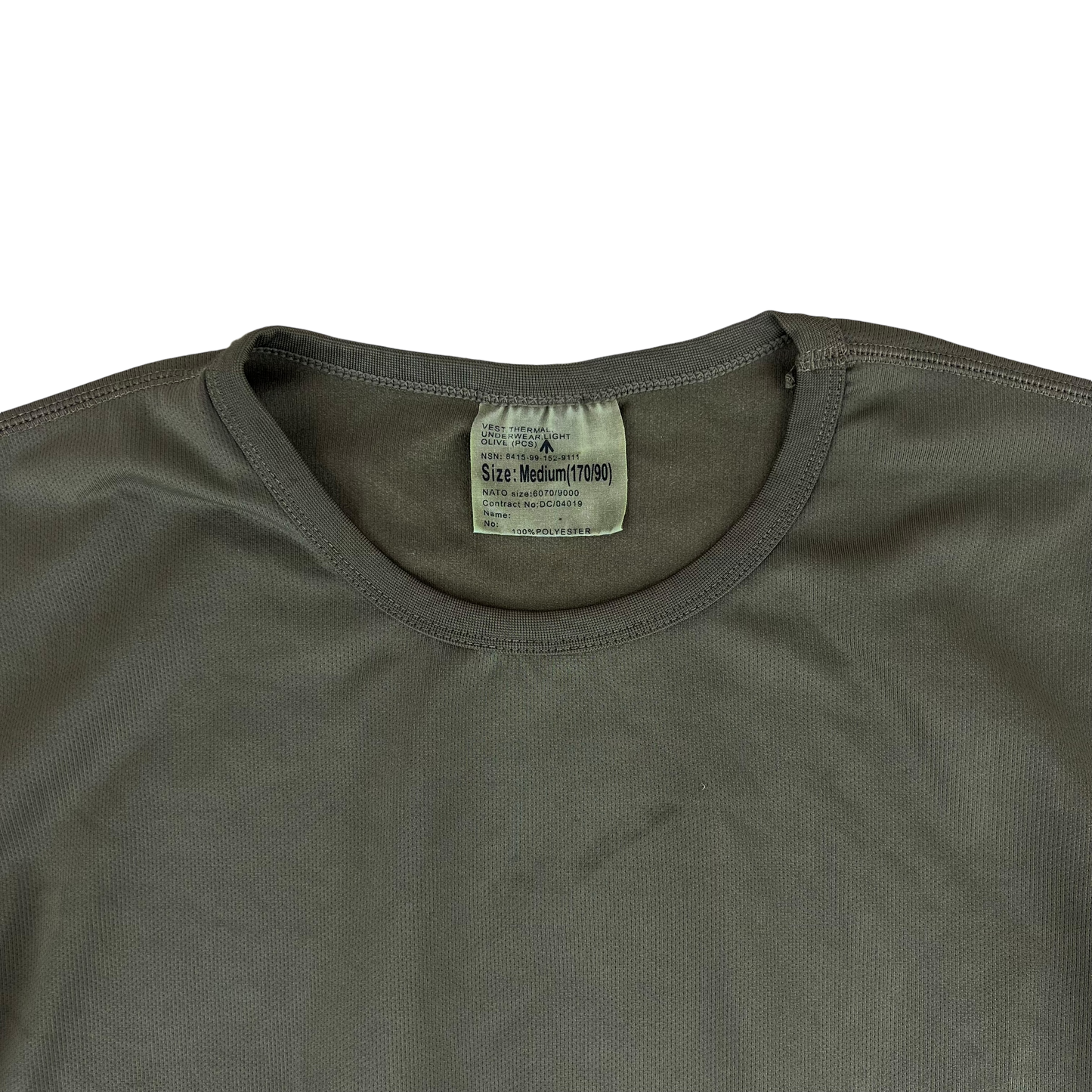 British Army Thermal Top T Shirt - Medium 170/90