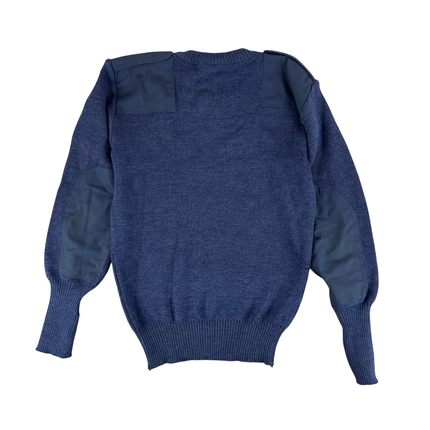 British RAF Wool V Neck Pullover Jersey Jumper - Medium