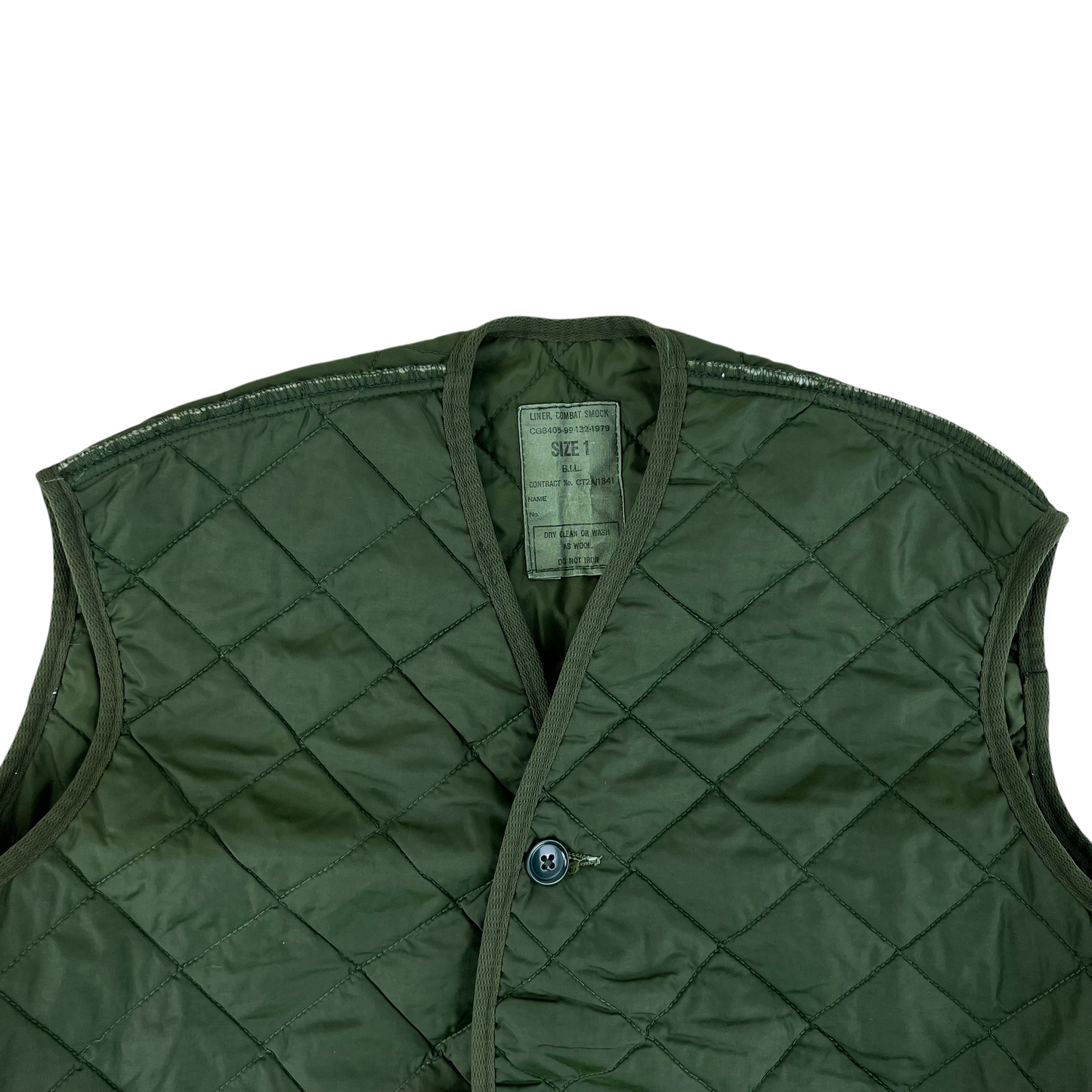 British Army Cold Weather Jacket Gilet Liner - Medium SIZE 1