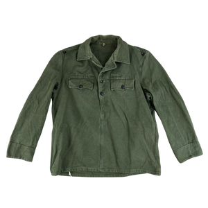 Bulgarian People's Army Olive Green Cossack Shirt - Large