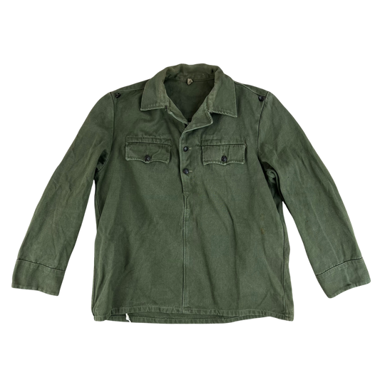 Bulgarian People's Army Olive Green Cossack Shirt - Large