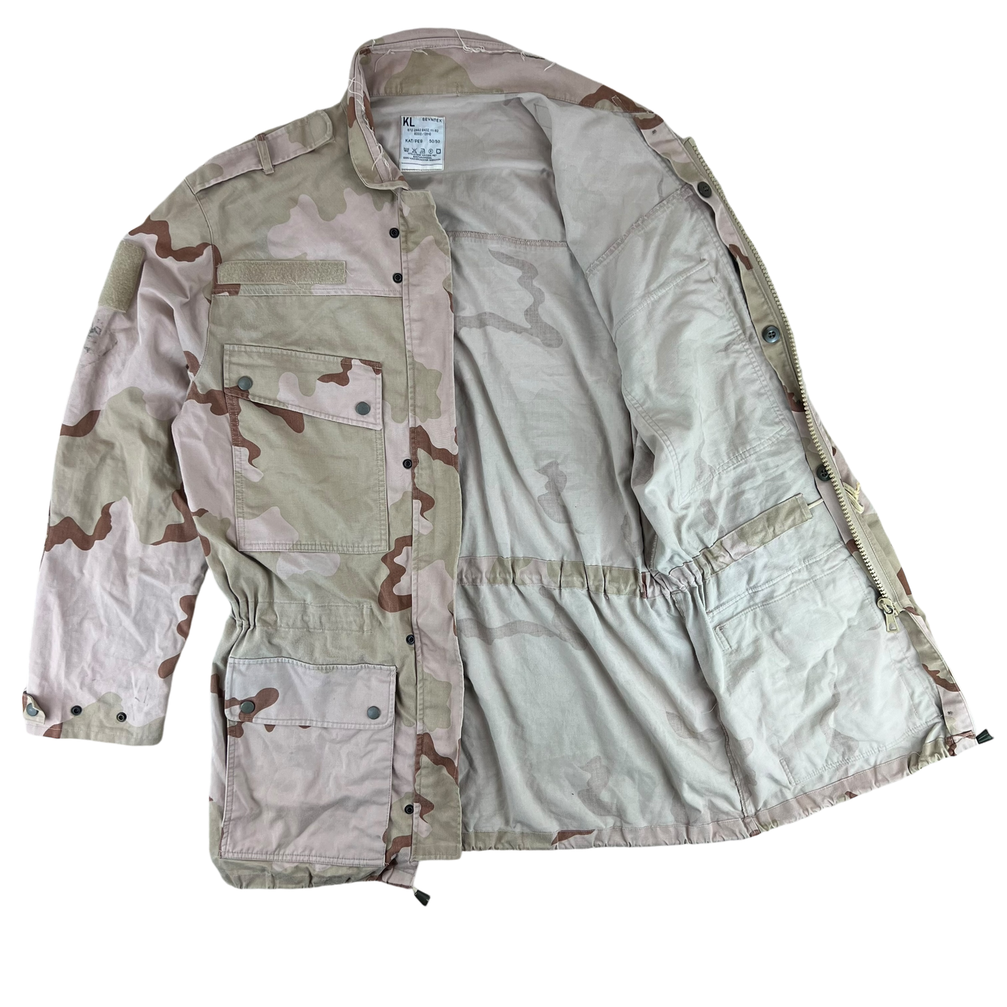 Dutch Army M93 Desert Camouflage Combat Jacket - Large