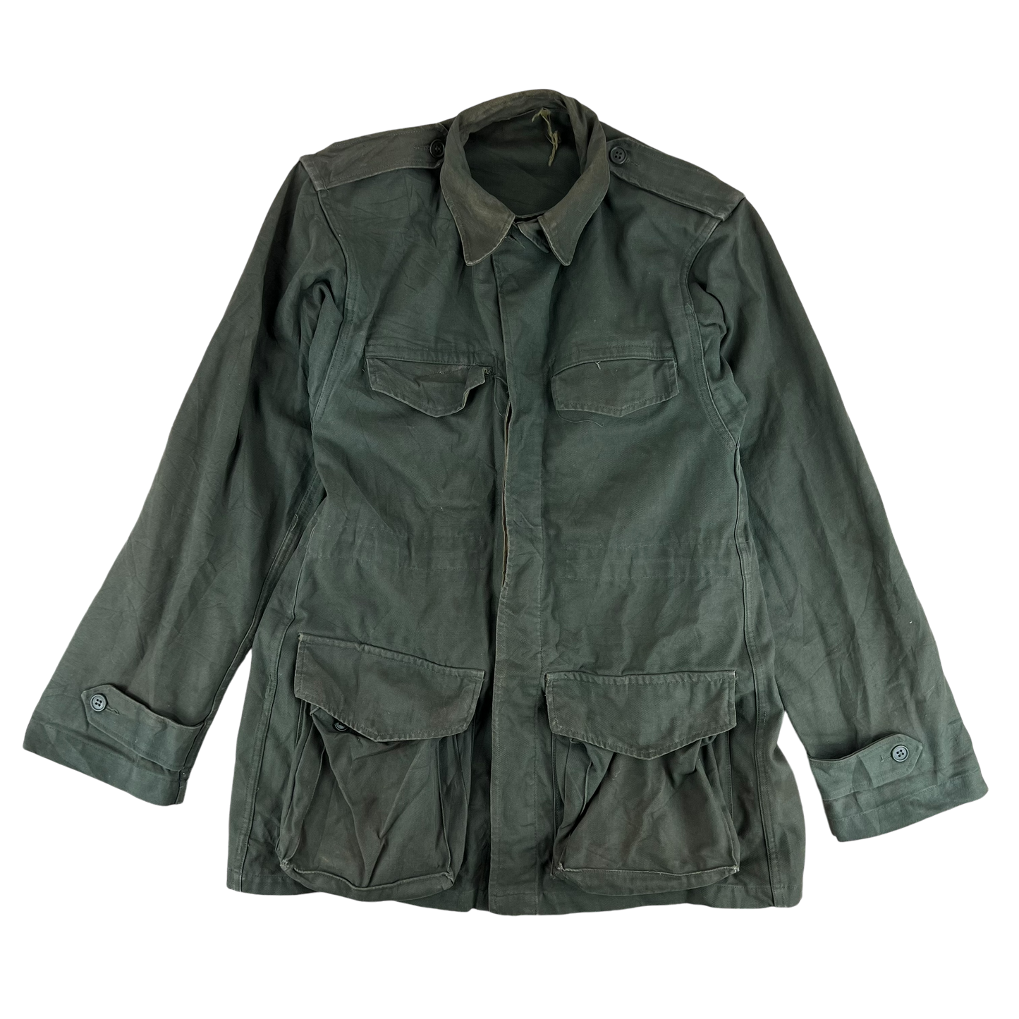 French Army M47 Olive Green Jacket - Medium