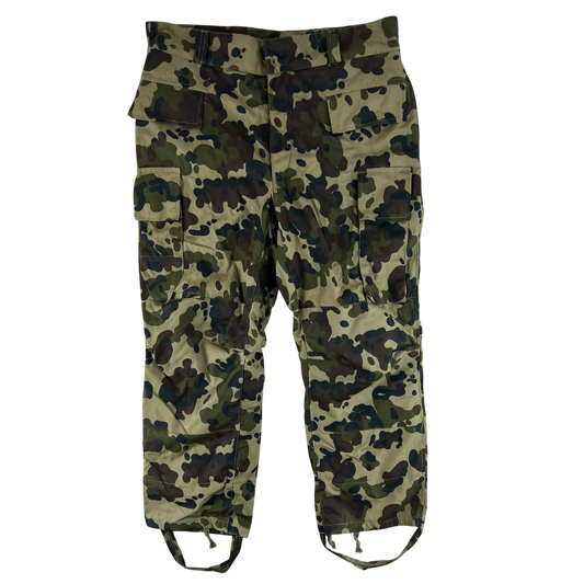 Romanian Army M1994 Fleck Camouflage Cold Weather Trousers - W40 L27.5