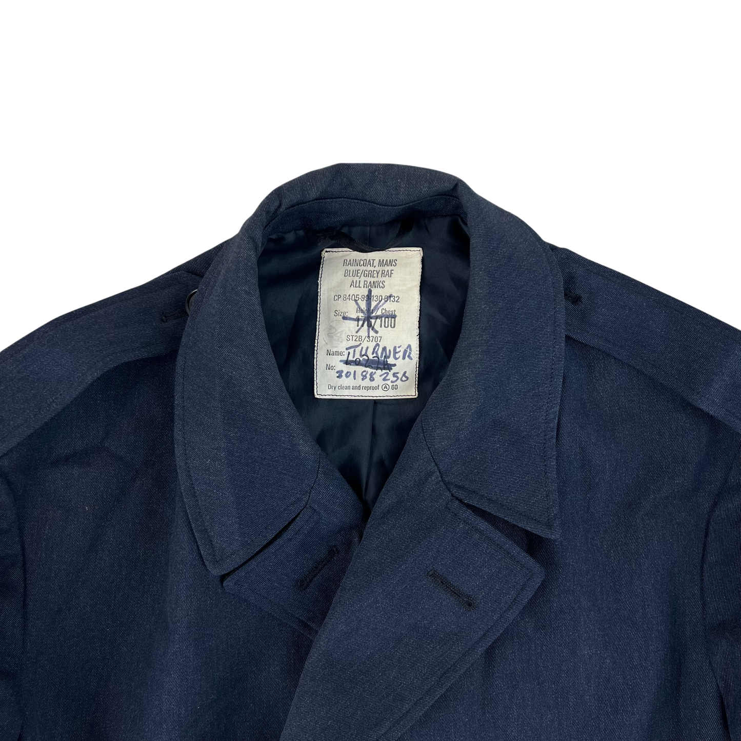British Royal Air Force Raincoat Trench Coat - Medium 176/100