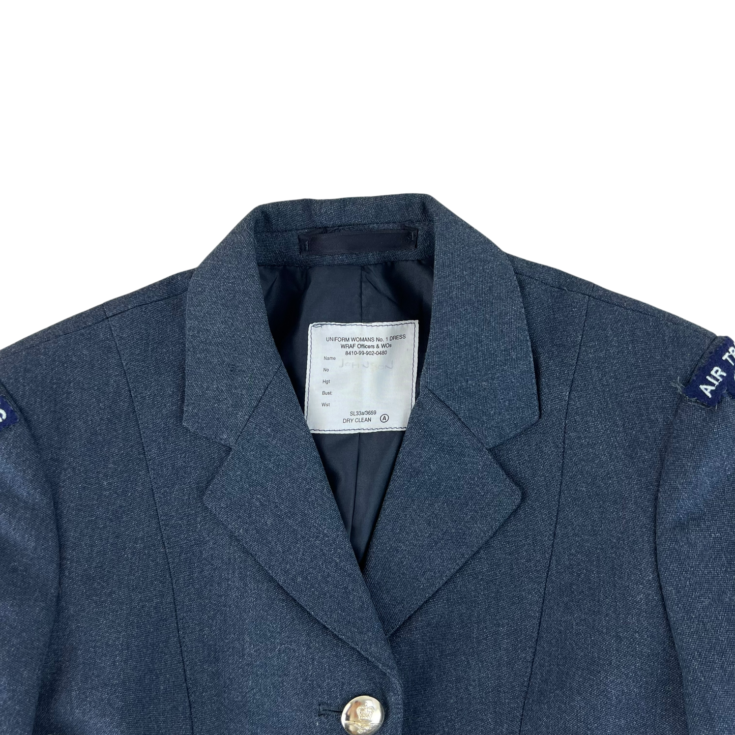 British Royal Air Force No. 1 Dress Jacket - WRAF Officers & WOs - XX Small