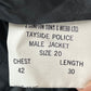 British Police Black Dress Jacket - Scottish Police - Large