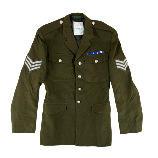 British Army 1980 Pattern No. 2 Olive Green Dress Jacket - RLC - Medium 176/104