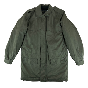 Italian Army Roma 75 Olive Green Drab Parka w/ Winter Liner - X Large