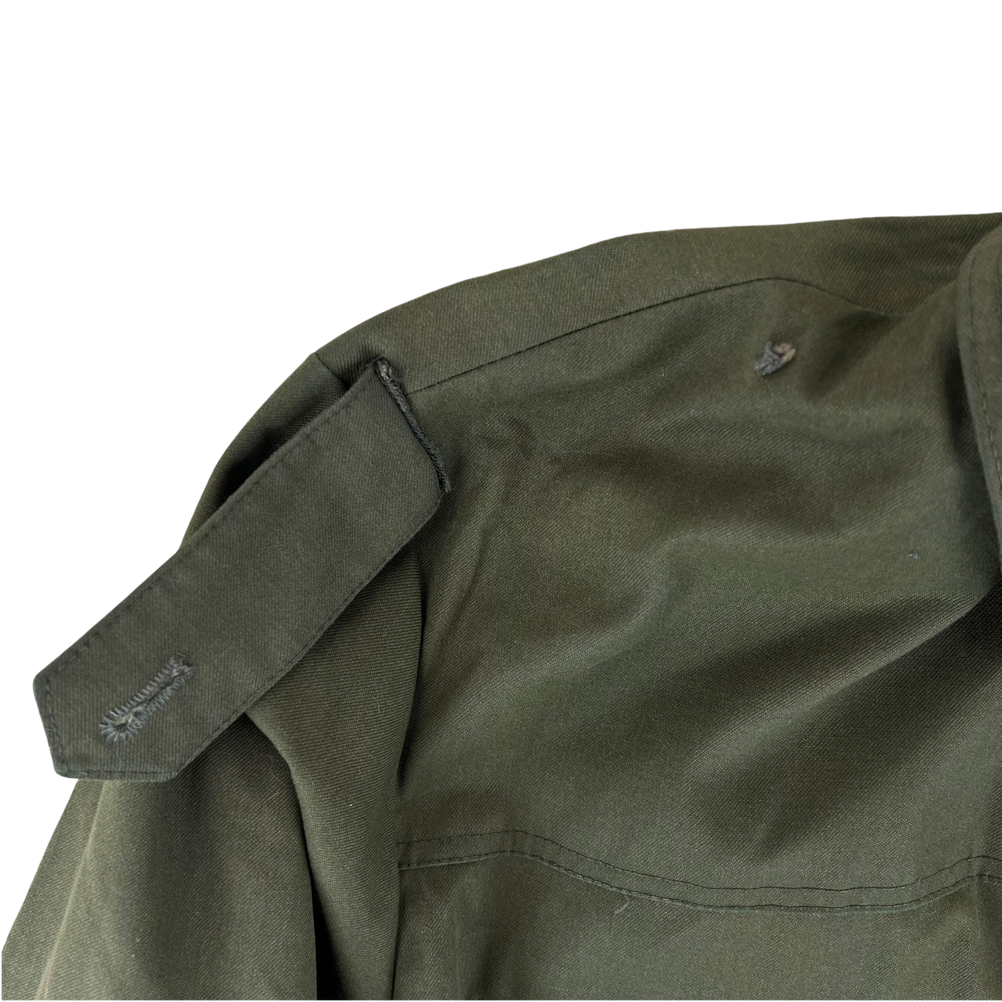 Czechoslovak Army M85 Guard's Coat Olive Green - X Large