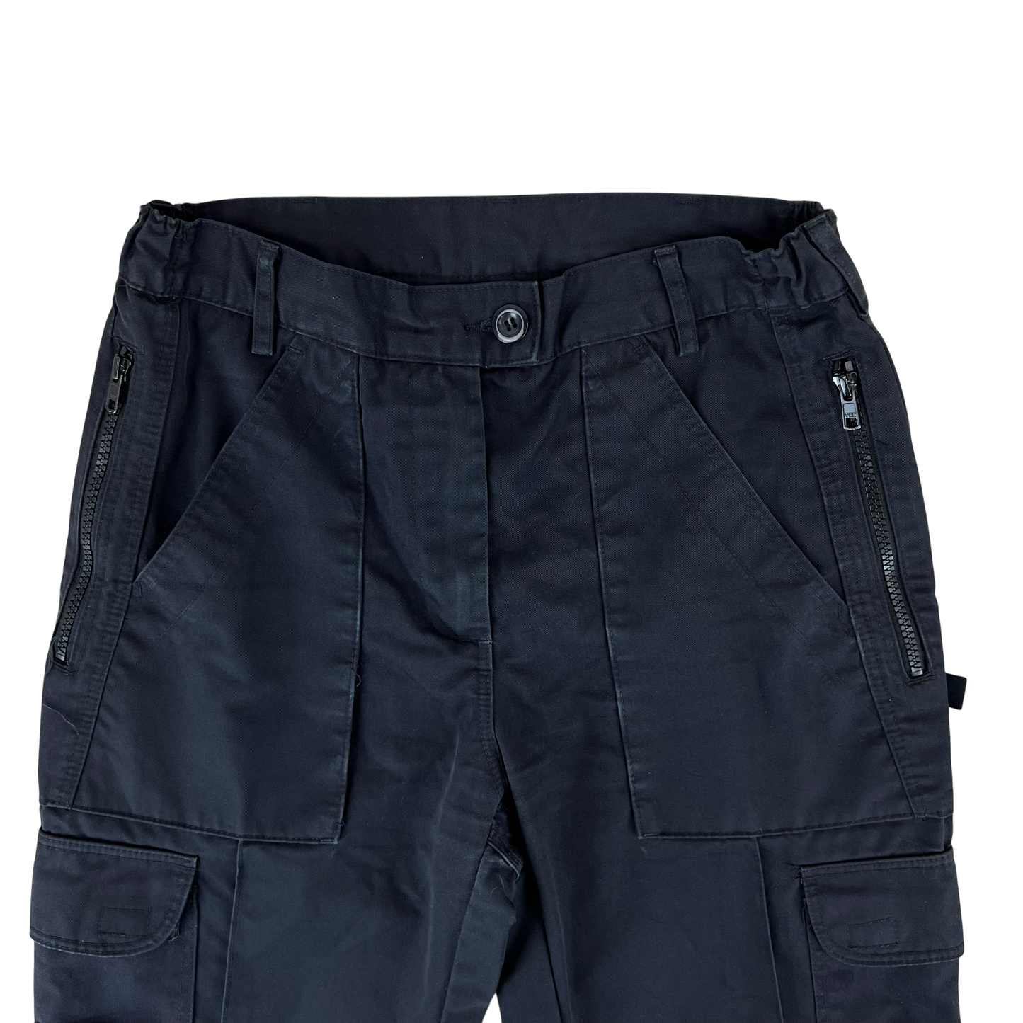 British Police MoD Black Utility Trousers - W30 L31