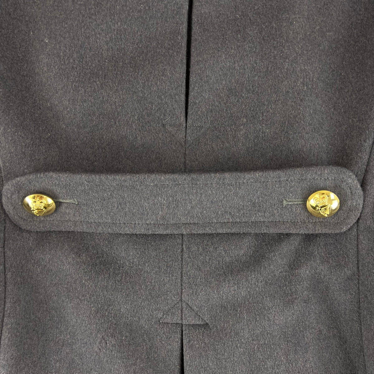 British Army Officer's Double Breasted Wool Greatcoat - Welsh Guards - Medium