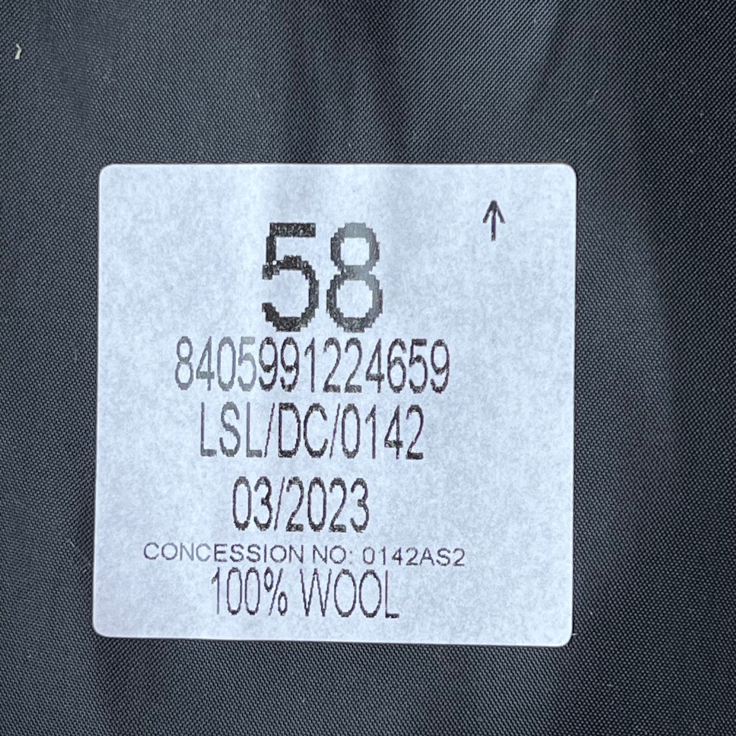 British RAF Peaked Dress Cap - Medium 58cm