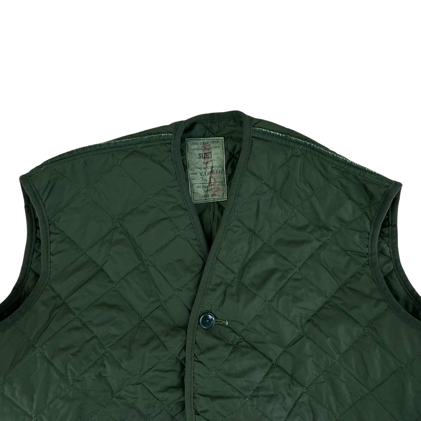 British Army Cold Weather Jacket Gilet Liner - Medium SIZE 1