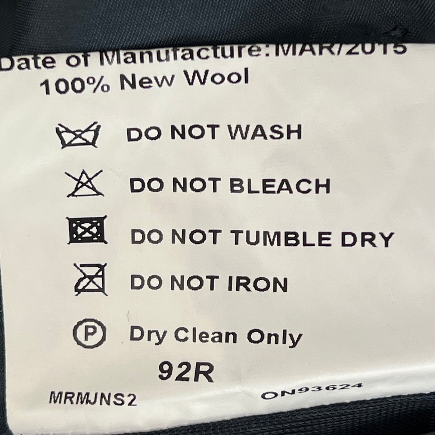 British Royal Air Force No. 1 Dress Jacket w/ Belt - Medium 92R