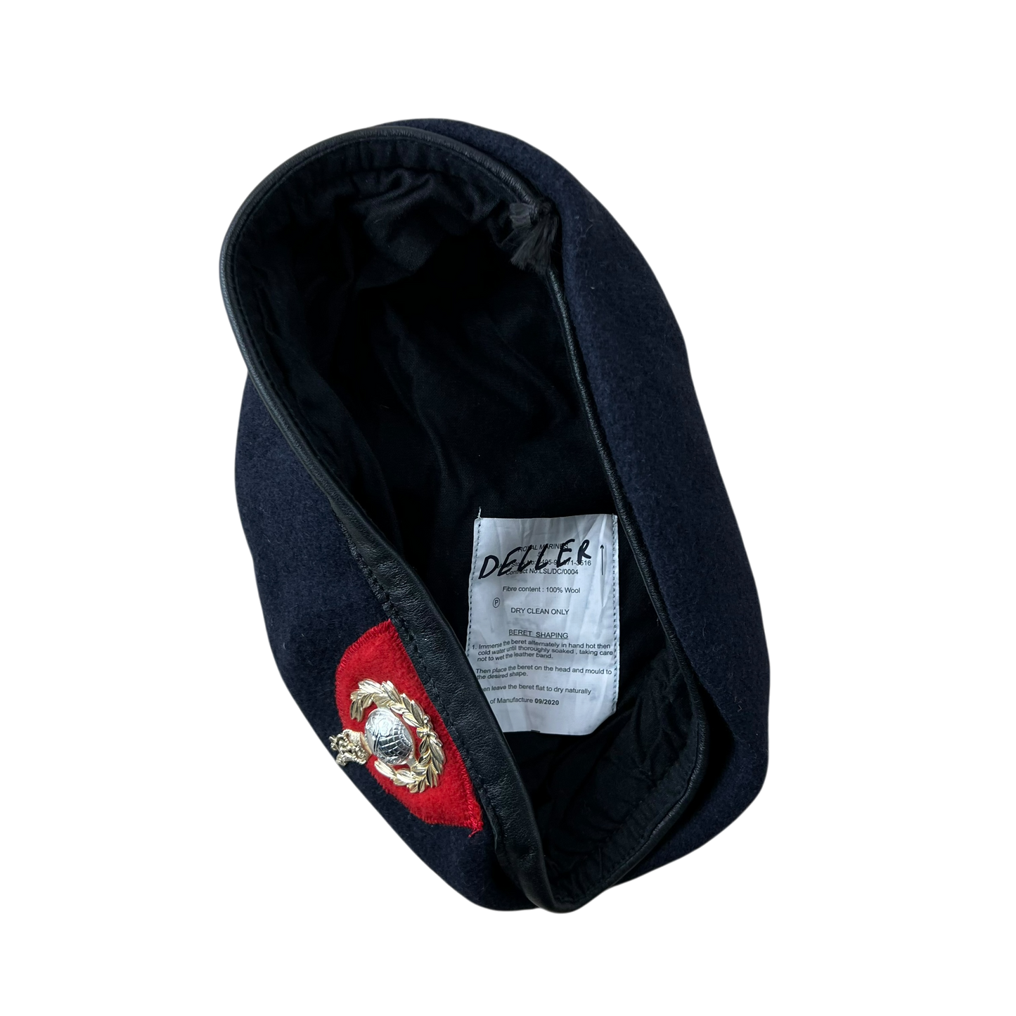 British Royal Marines Beret w/ Badge - Cadets - Medium 58cm