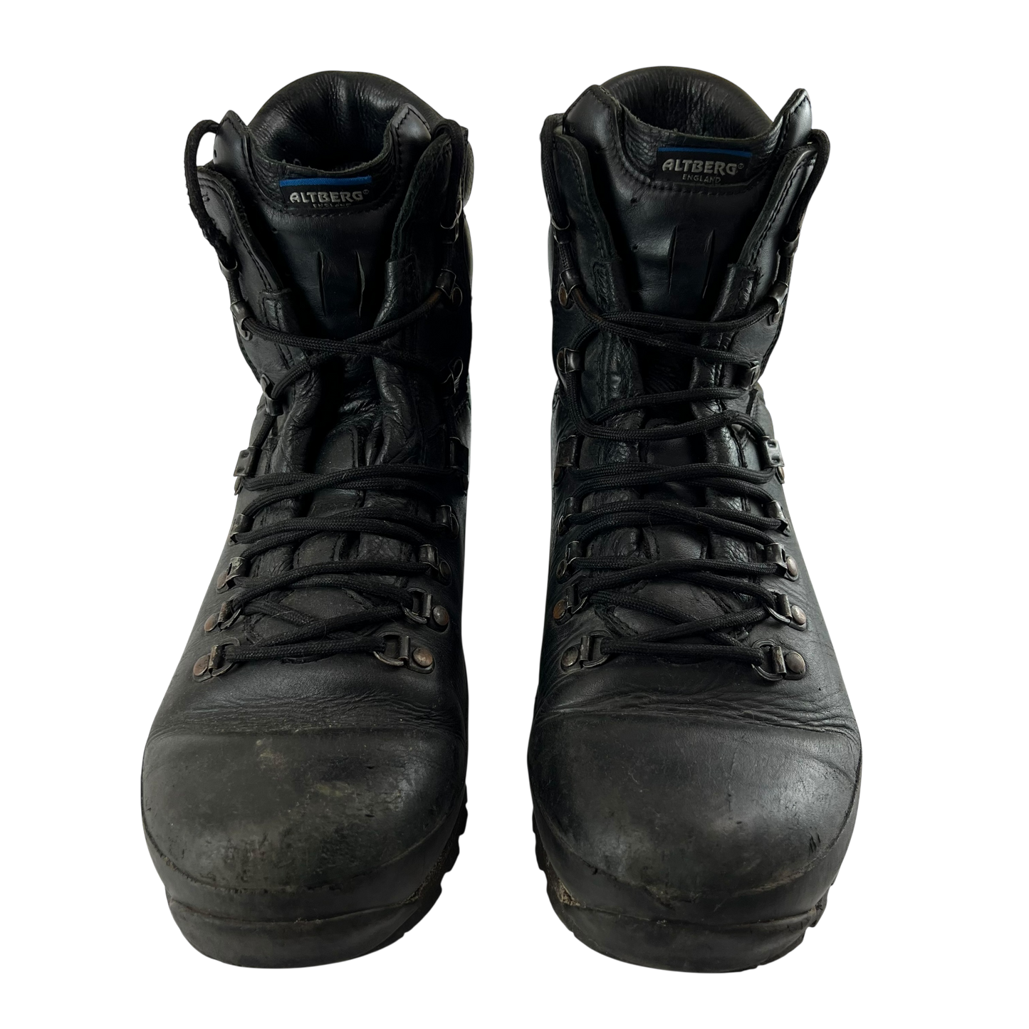 British Army Altberg Defender Black Combat Boots - Size 9M