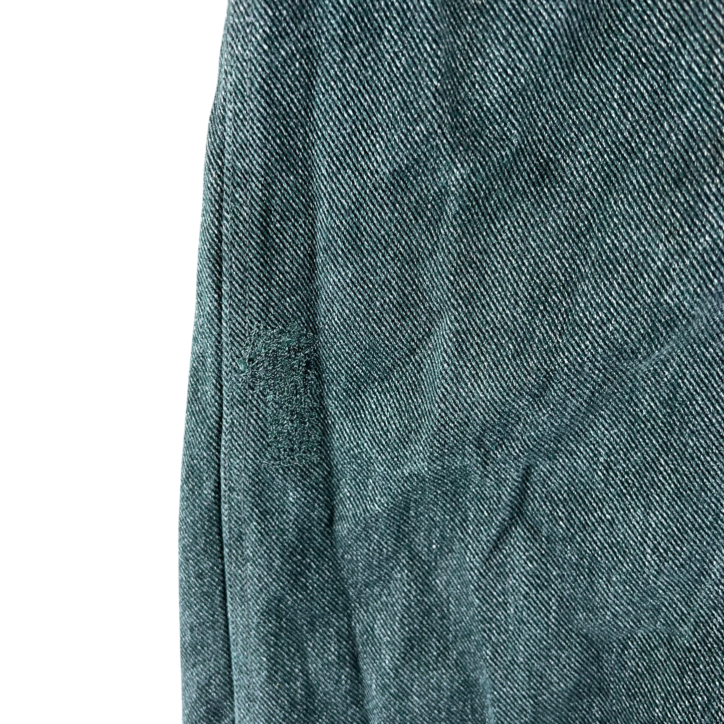 Swiss Army 60s Sage Green Denim Work Trousers - W42 L26