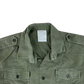 British Army Mens Olive Green Cotton Shirt Long Sleeve - X Large C47/48