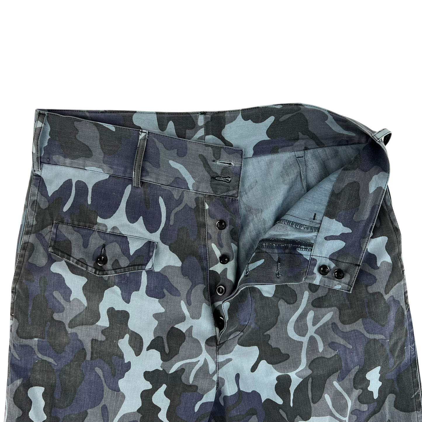 Romanian Army / Police M1990 Blue Leaf Camouflage Trousers - W35 L29