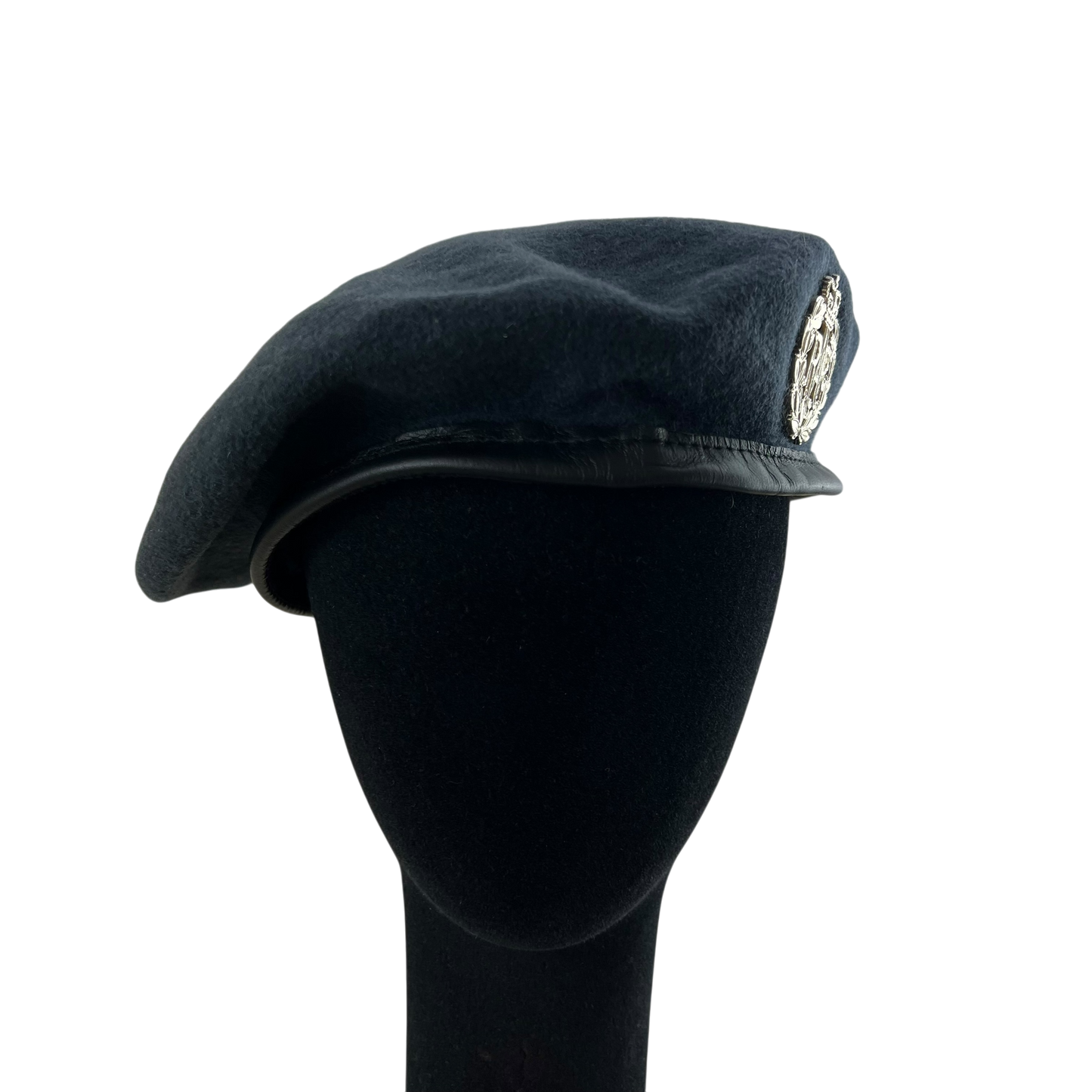 British RAF Beret w/ Badge - Medium 58cm