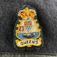 British Army Beret w/ Badge - Queen's Officer's Training Corps - Large