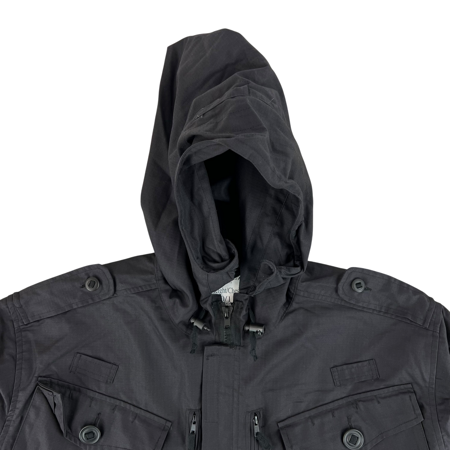 British Army SAS Police Black Field Jacket - Large 180/112