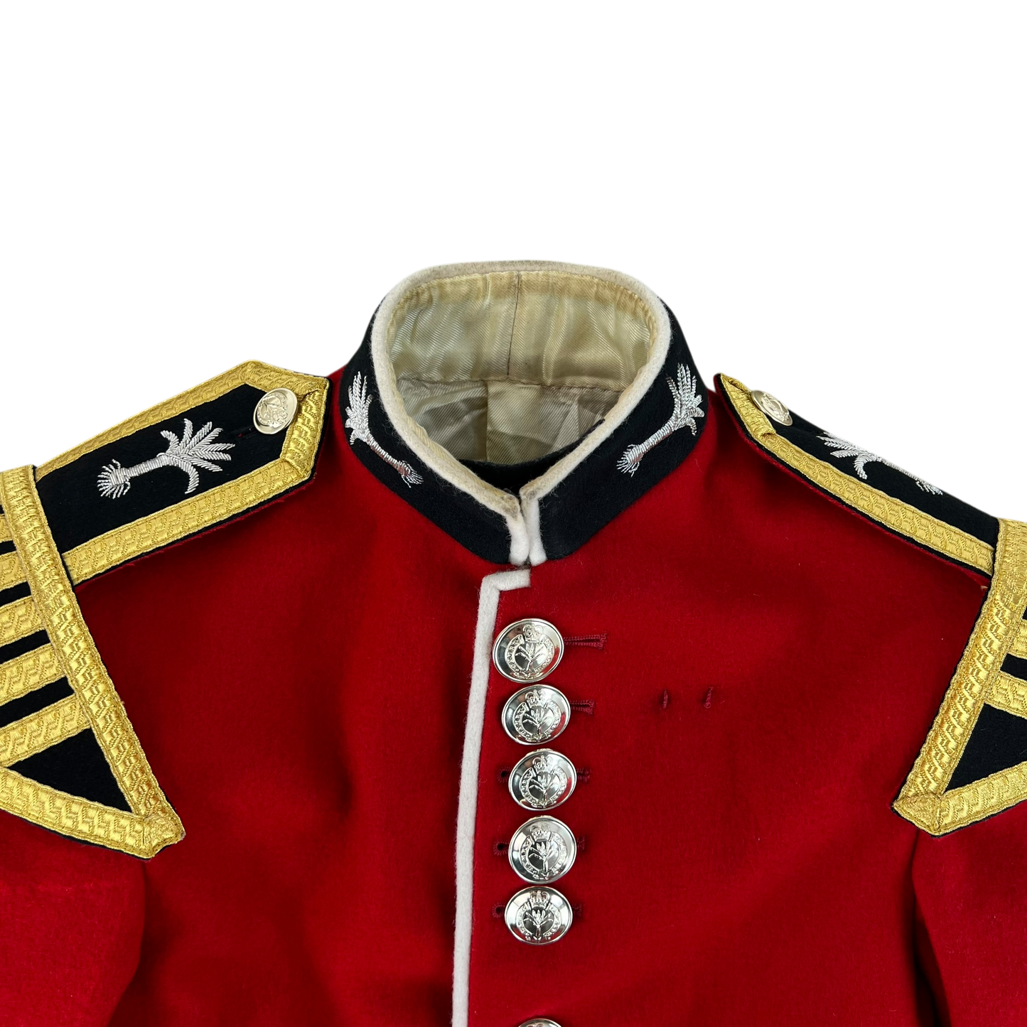 British Army CQMS & Sergeants Bandsman's Tunic Jacket w/ Wings - Welsh Guards - X Small