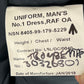 British Royal Air Force No. 1 Dress Jacket - Medium 92R