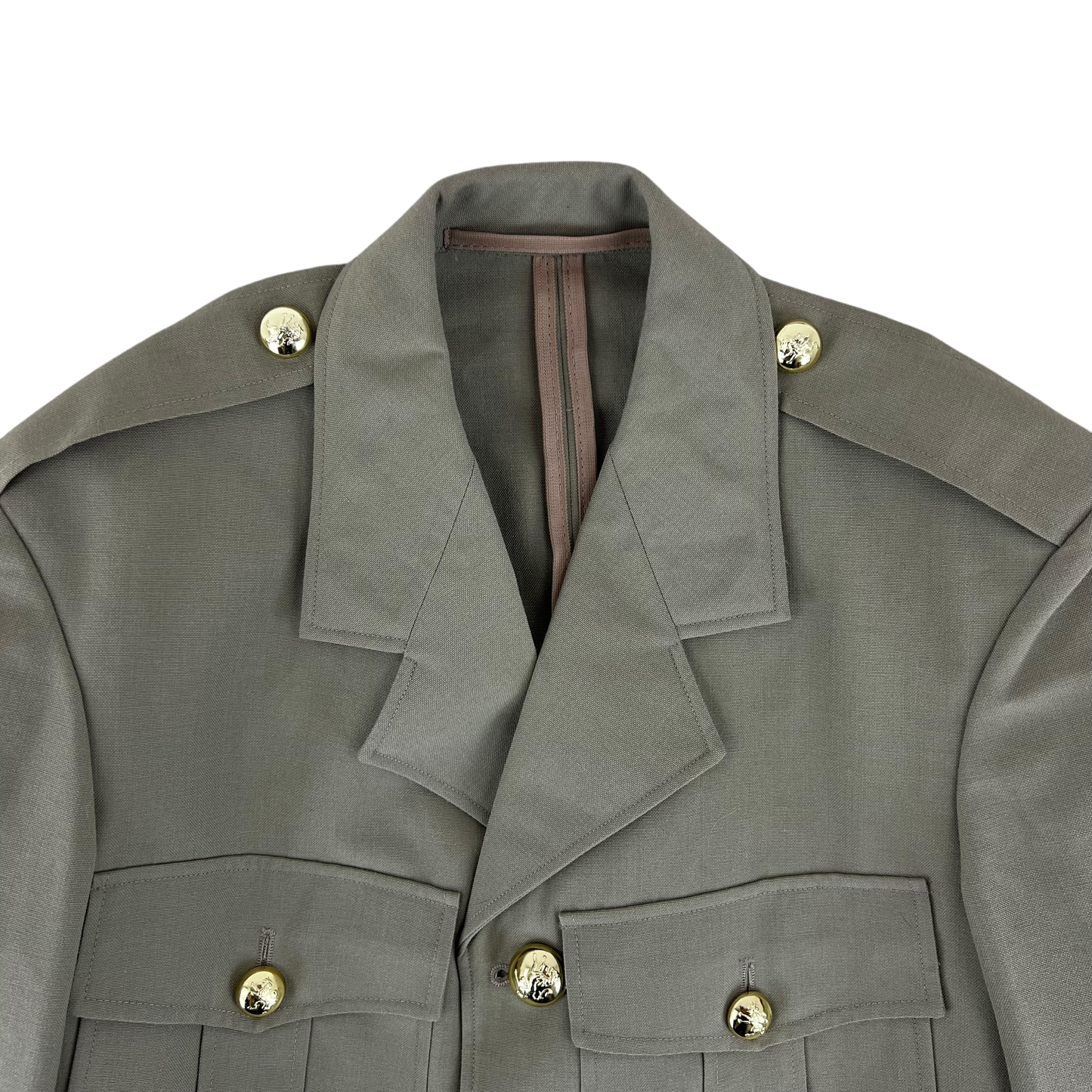 Belgian Army Stone Tropical Dress Jacket - Small